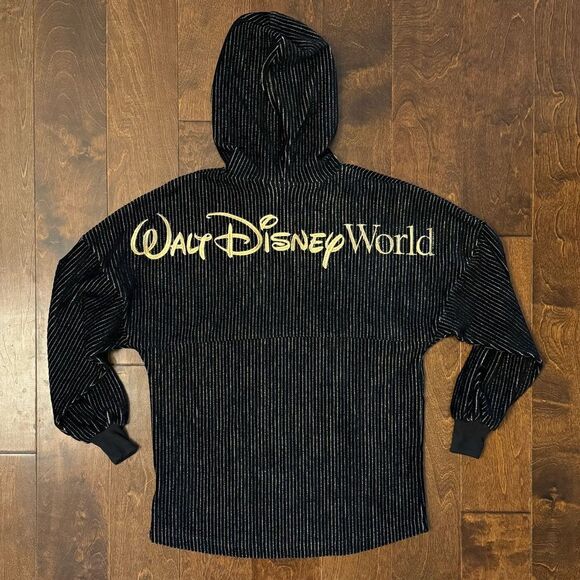 WDW Luxe Disney Adult Spirit Jersey - 50th Anniversary Corduroy Pullover Hoodie - Picture 1 of 7